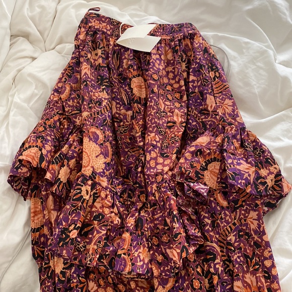 Ulla Johnson Allegra Skirt in Black Currant - Picture 5 of 5
